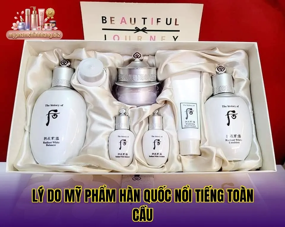Lý do mỹ phẩm Hàn Quốc nổi tiếng toàn cầu