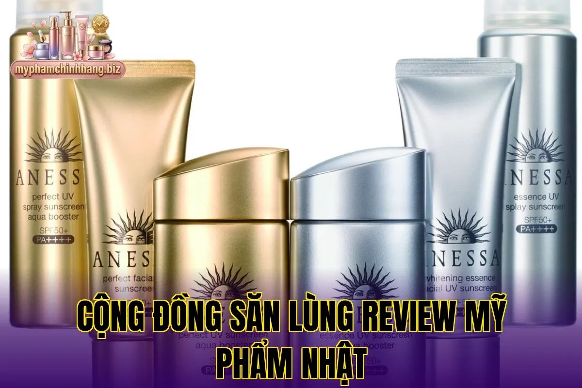 Cộng đồng săn lùng review mỹ phẩm Nhật