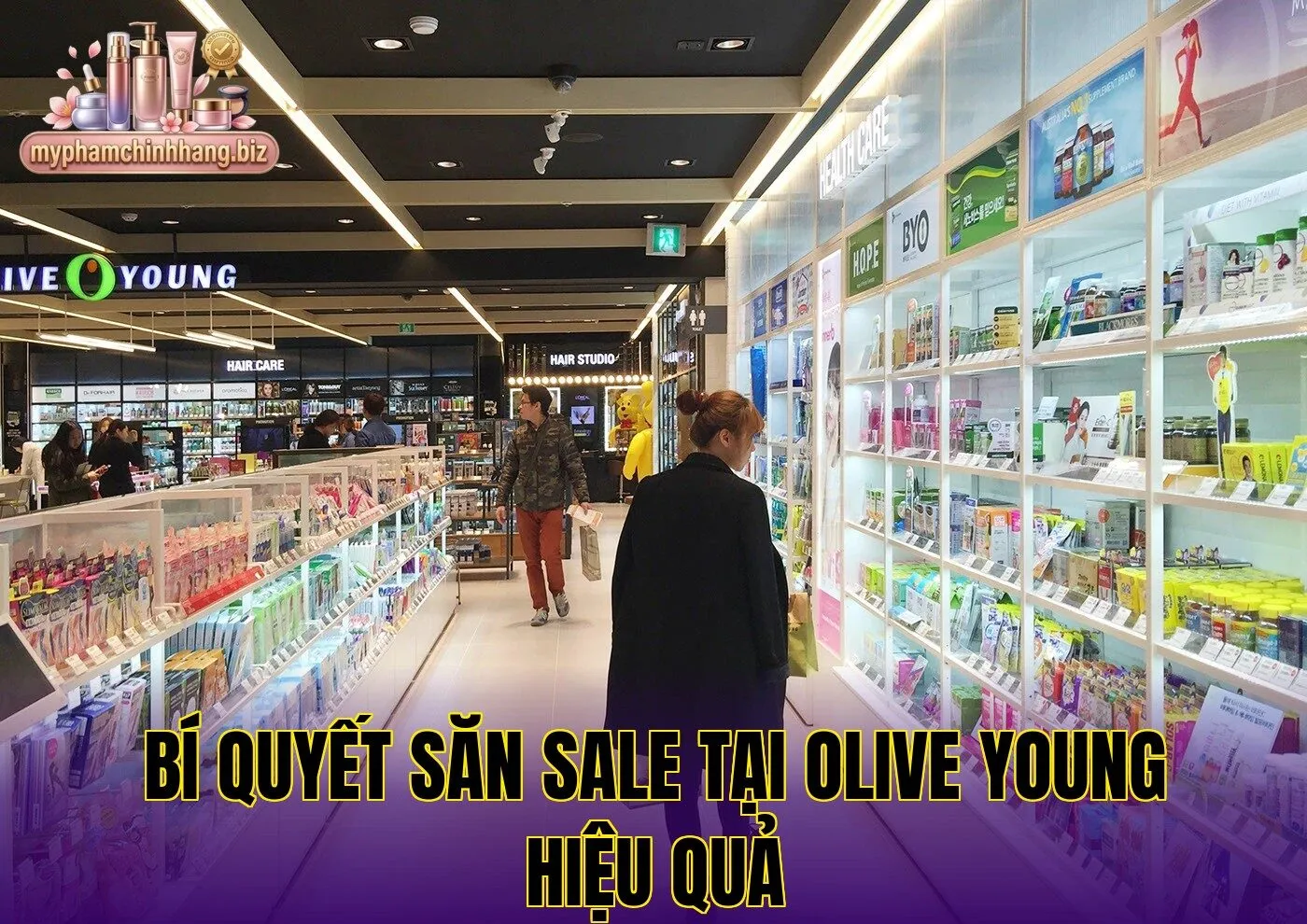 Bí quyết săn sale tại Olive Young hiệu quả