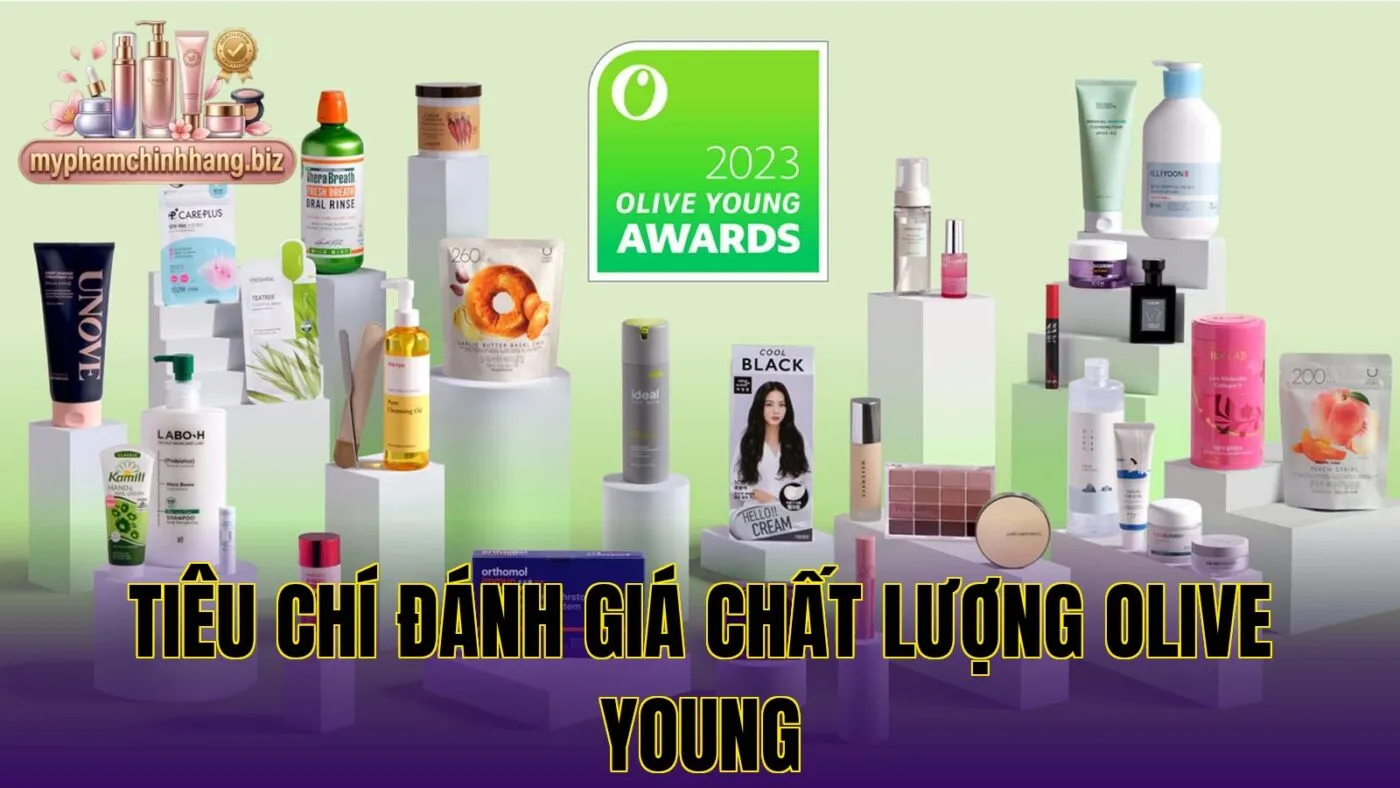 Tiêu chí đánh giá chất lượng Olive Young