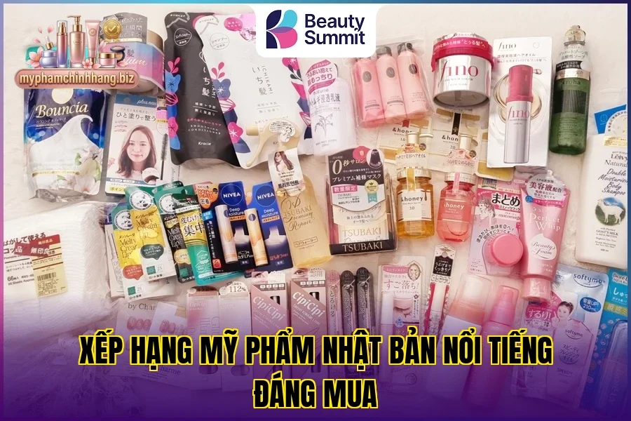 Xếp hạng mỹ phẩm Nhật Bản nổi tiếng đáng mua