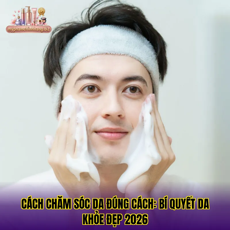 Cách chăm sóc da đúng cách: bí quyết da khỏe đẹp 2026