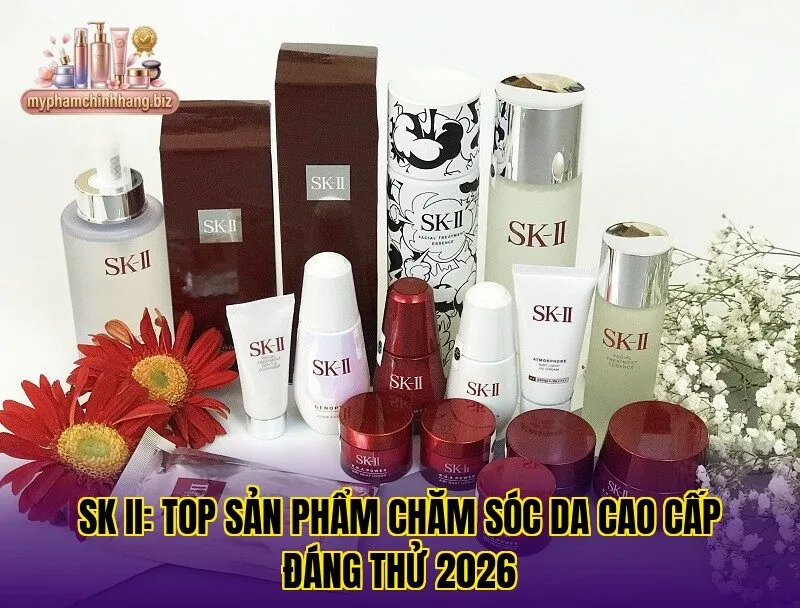 SK II: top sản phẩm chăm sóc da cao cấp đáng thử 2026