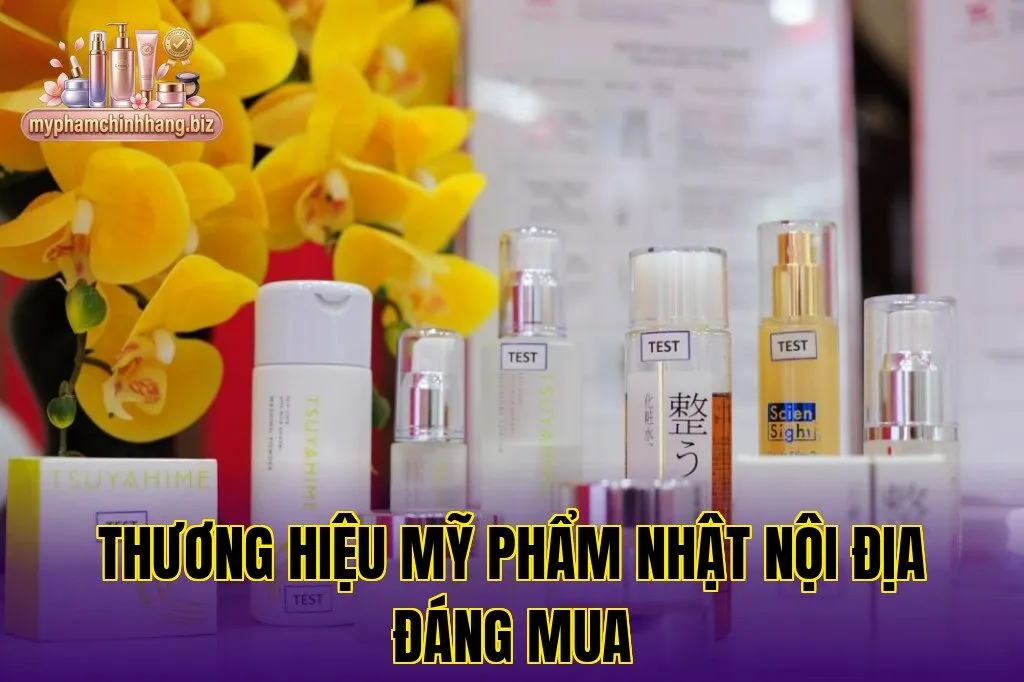 Thương hiệu mỹ phẩm Nhật nội địa đáng mua