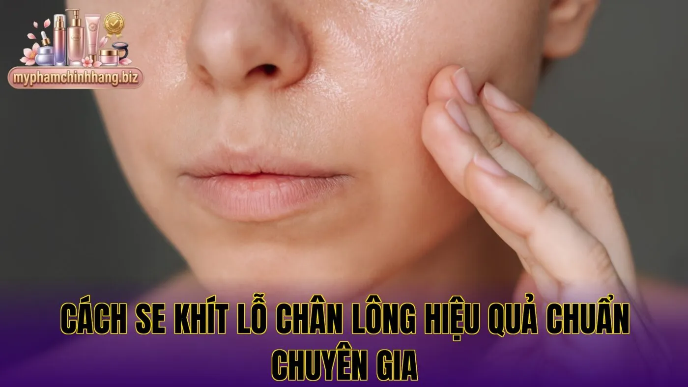 Cách se khít lỗ chân lông hiệu quả chuẩn chuyên gia