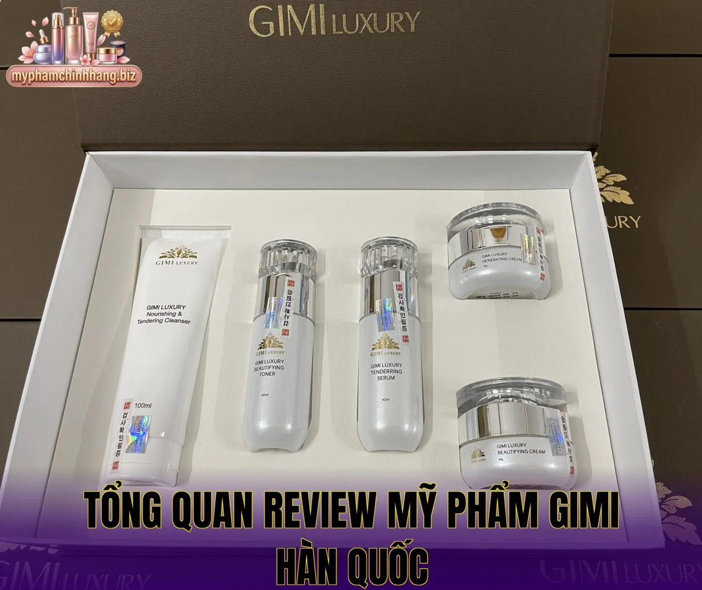 Tổng quan review mỹ phẩm Gimi Hàn Quốc